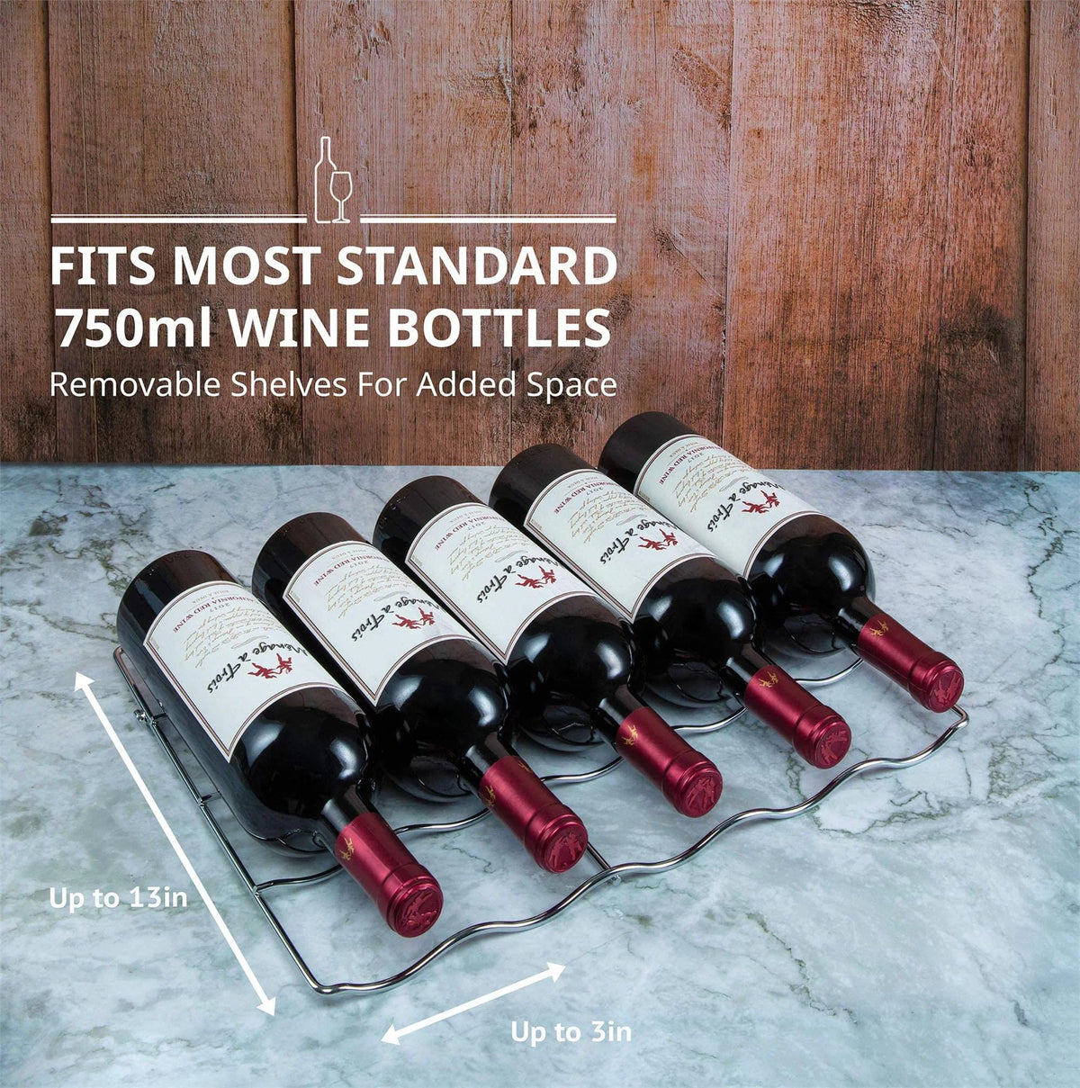 Dual Freestanding 33 Bottle Wine Cooler K196