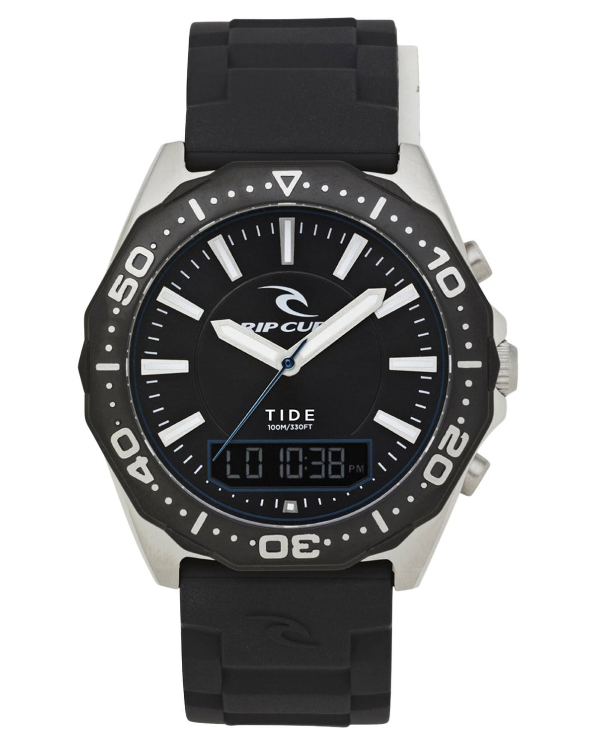 Black Digital Tide Watch P121548