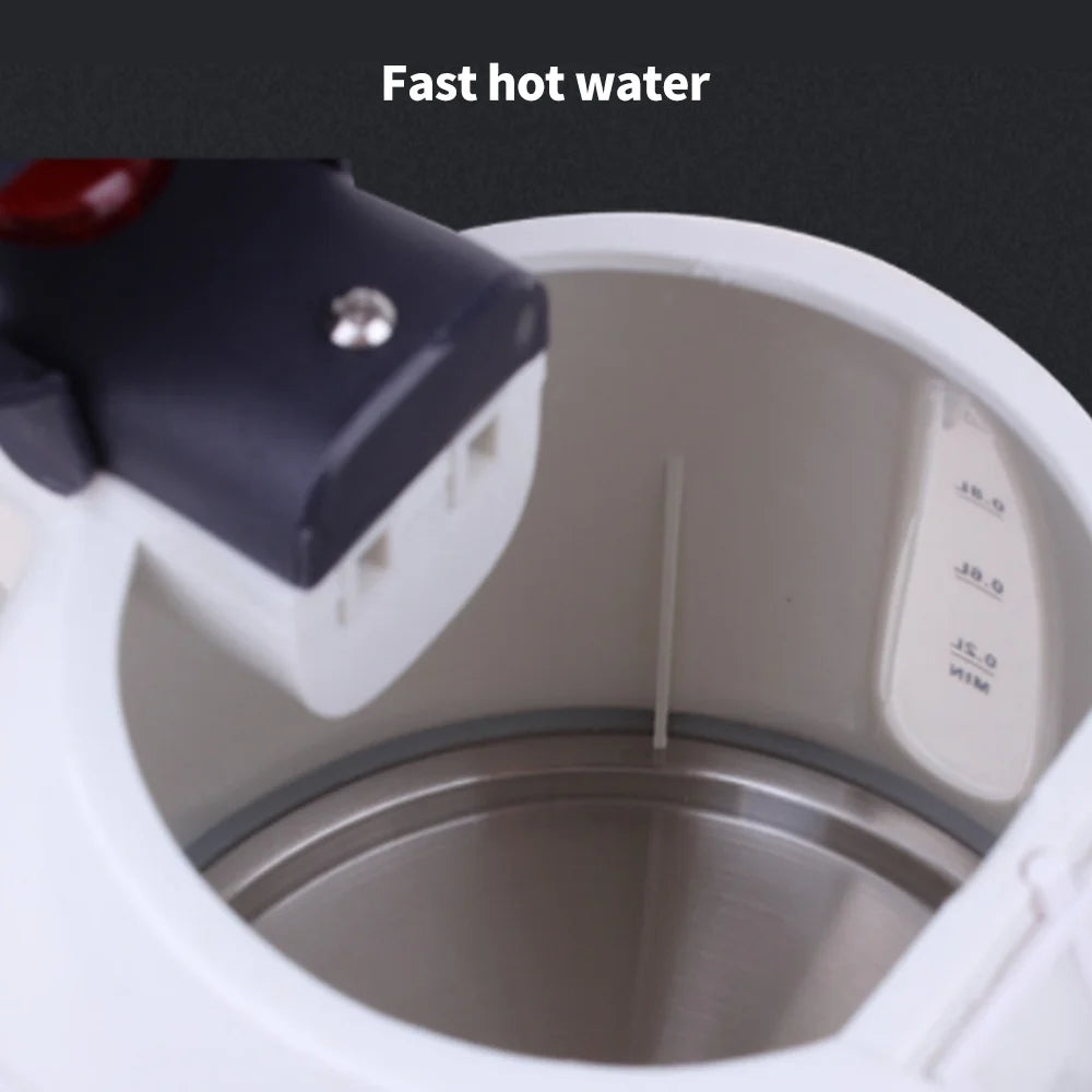 1000mL Car Electric Kettle 24V 250W Portable White U58296