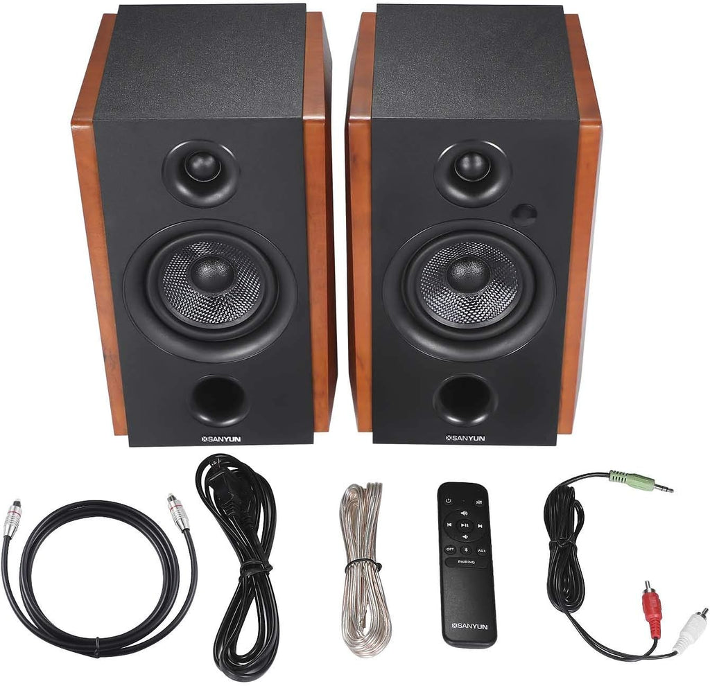 Active Bookshelf Speakers with Carbon Fiber Speaker Unit S746715