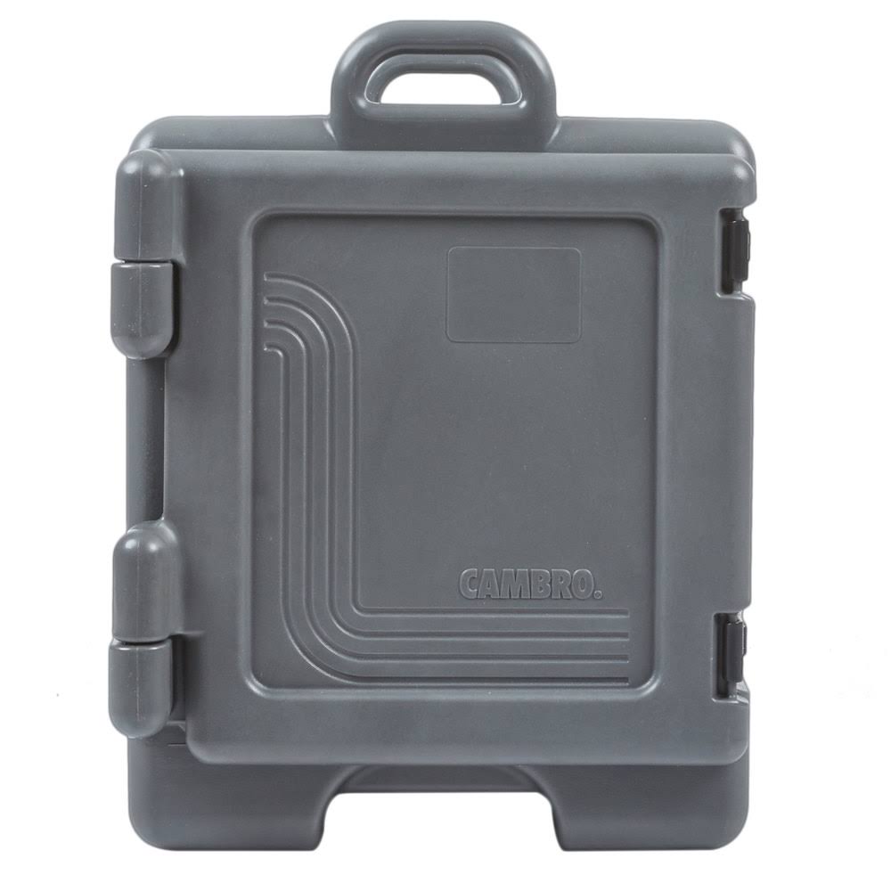 Charcoal Gray Front Loading Insulated Food Pan Carrier G2265