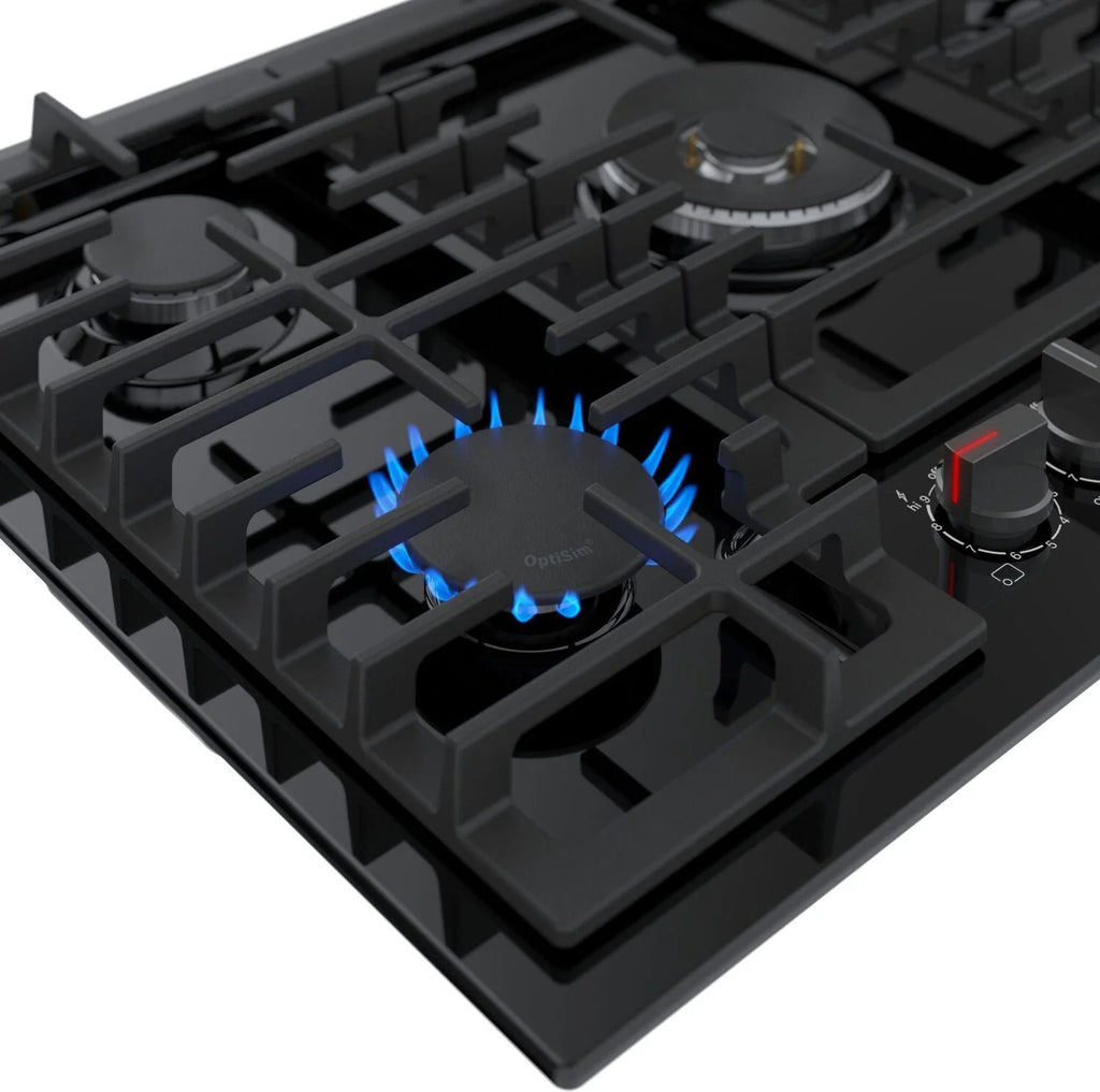 Black Gas Cooktop Z473
