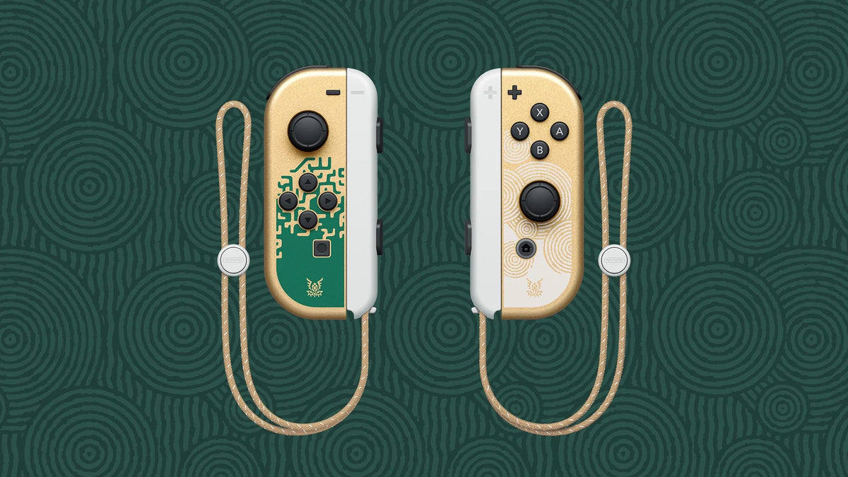 Green & Gold Joy-Con 64GB Console with Dock and Game A79188
