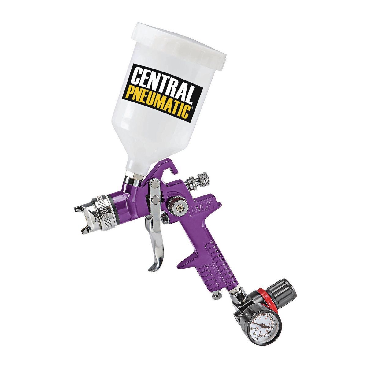20 oz. HVLP Gravity-Feed Air Spray Gun with Regulator Y8505