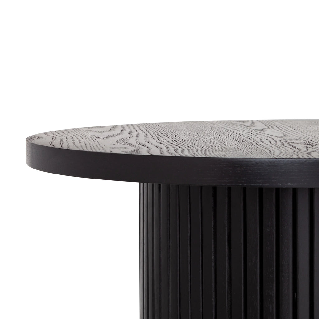 Black Round Coffee Table D21575