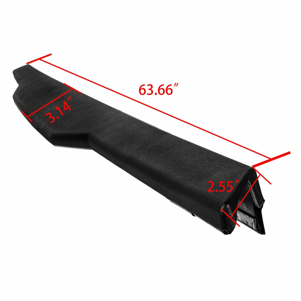 Tailgate Cover Cap Top Protector ABS Plastic 63.66" Length X848