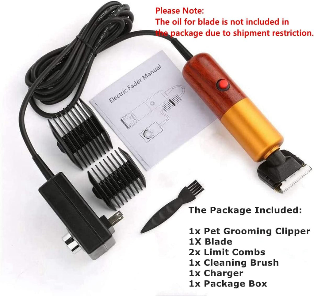 Low Noise Pet Grooming Clippers with 2 Comb Attachments Z3025
