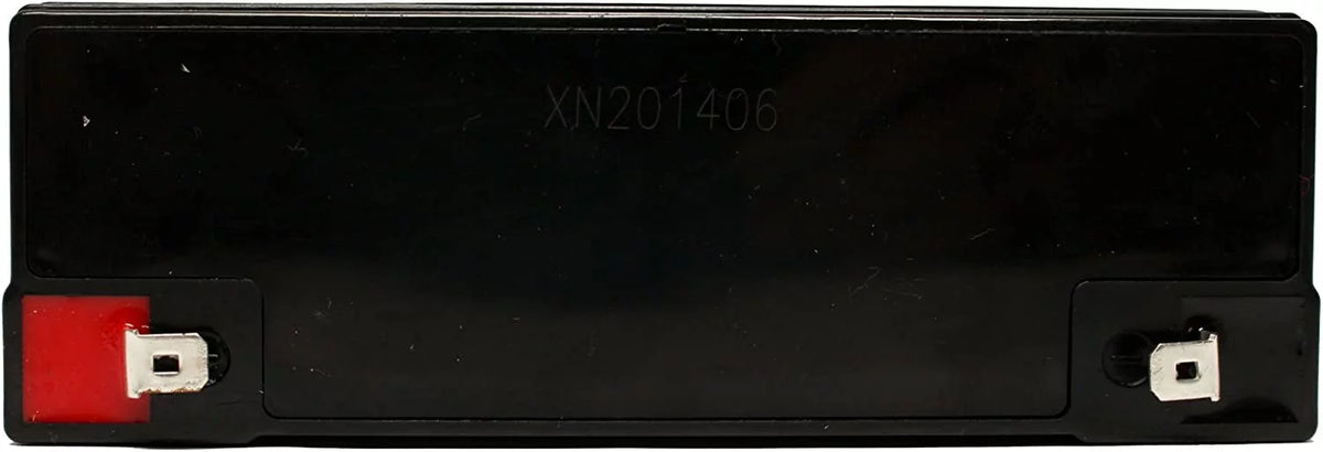 6V 12Ah Sealed Lead Acid Battery with F1 to F2 Terminal Adapters Y170