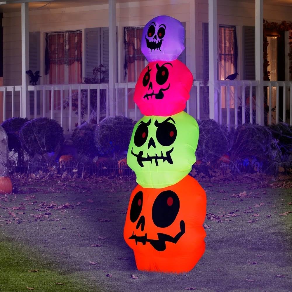 Neon Skulls Stack Airblown Z335