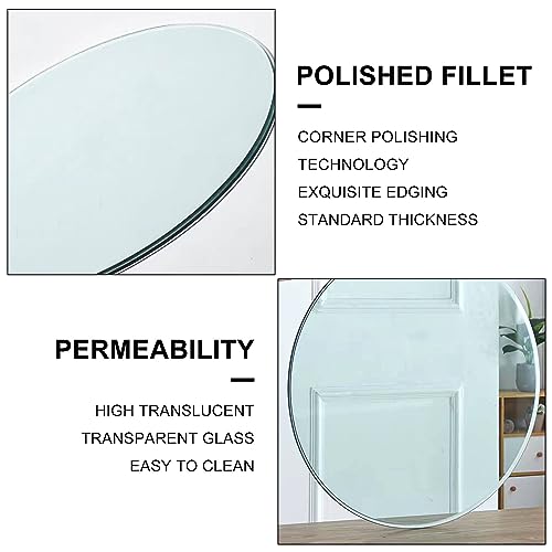 60" Round 3/8" Thick Tempering Glass Table Top L8241