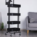 4-Tier Metal Rolling Utility Cart E118