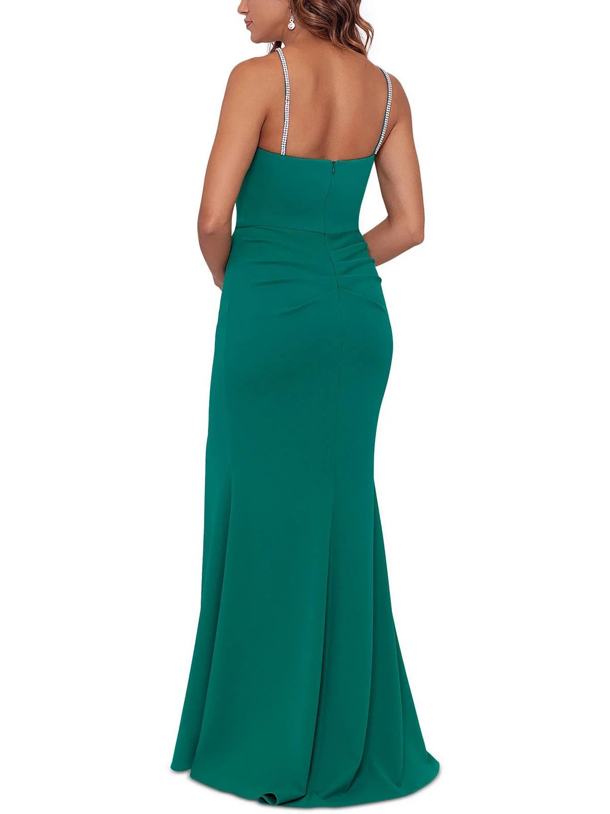 One Shoulder Long Evening Dress M842