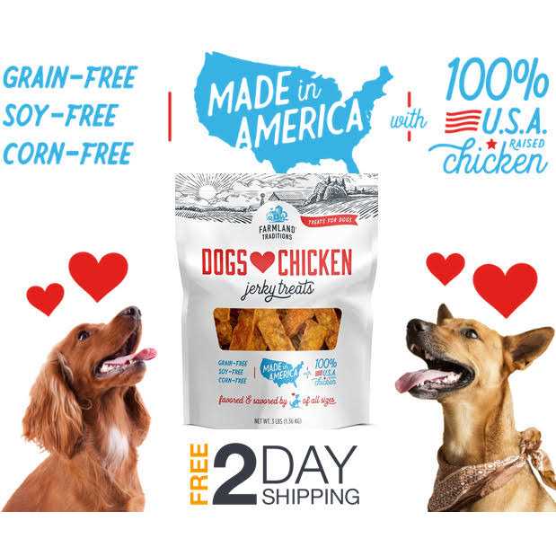 Chicken Jerky Dog Treats T814