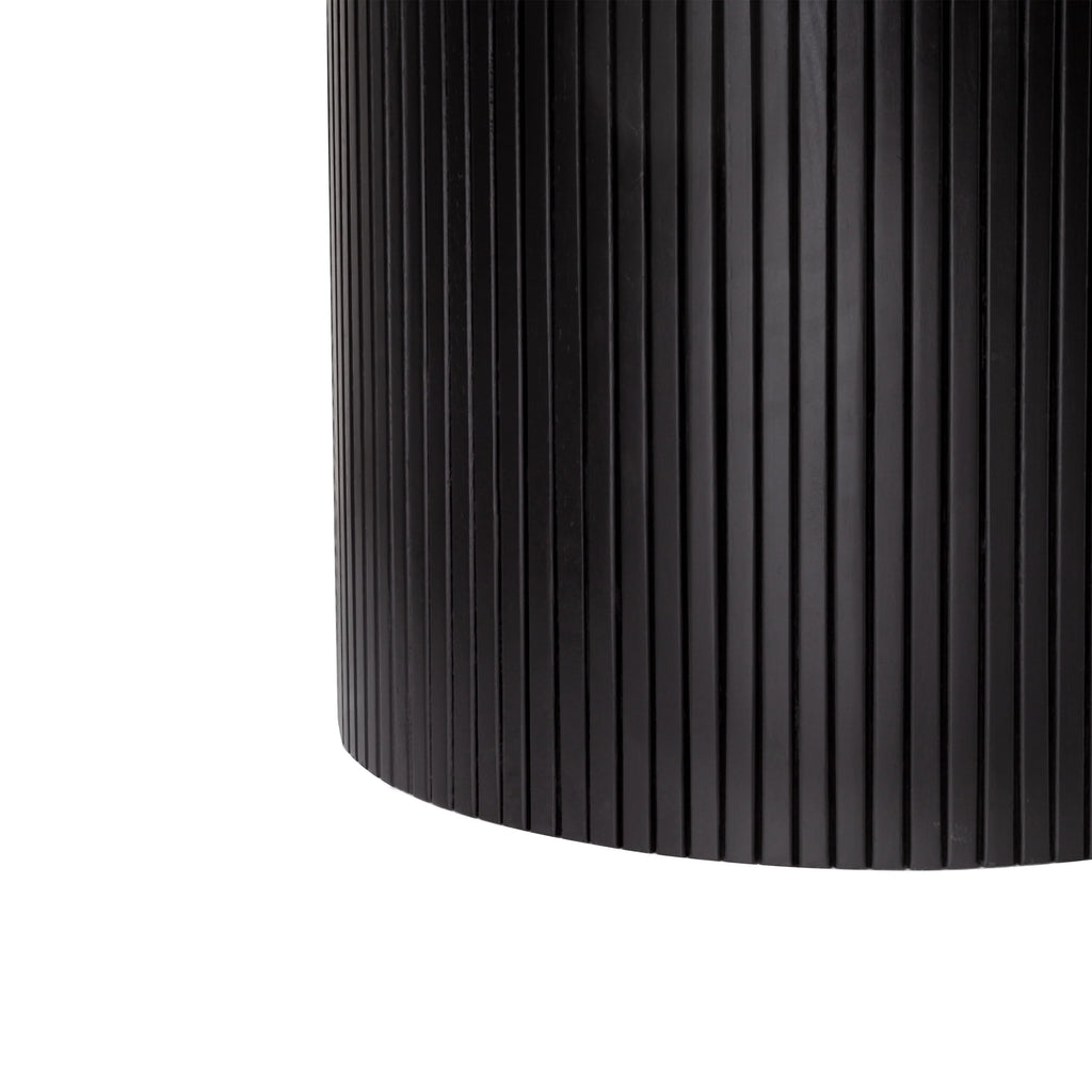 Black Round Coffee Table D21575