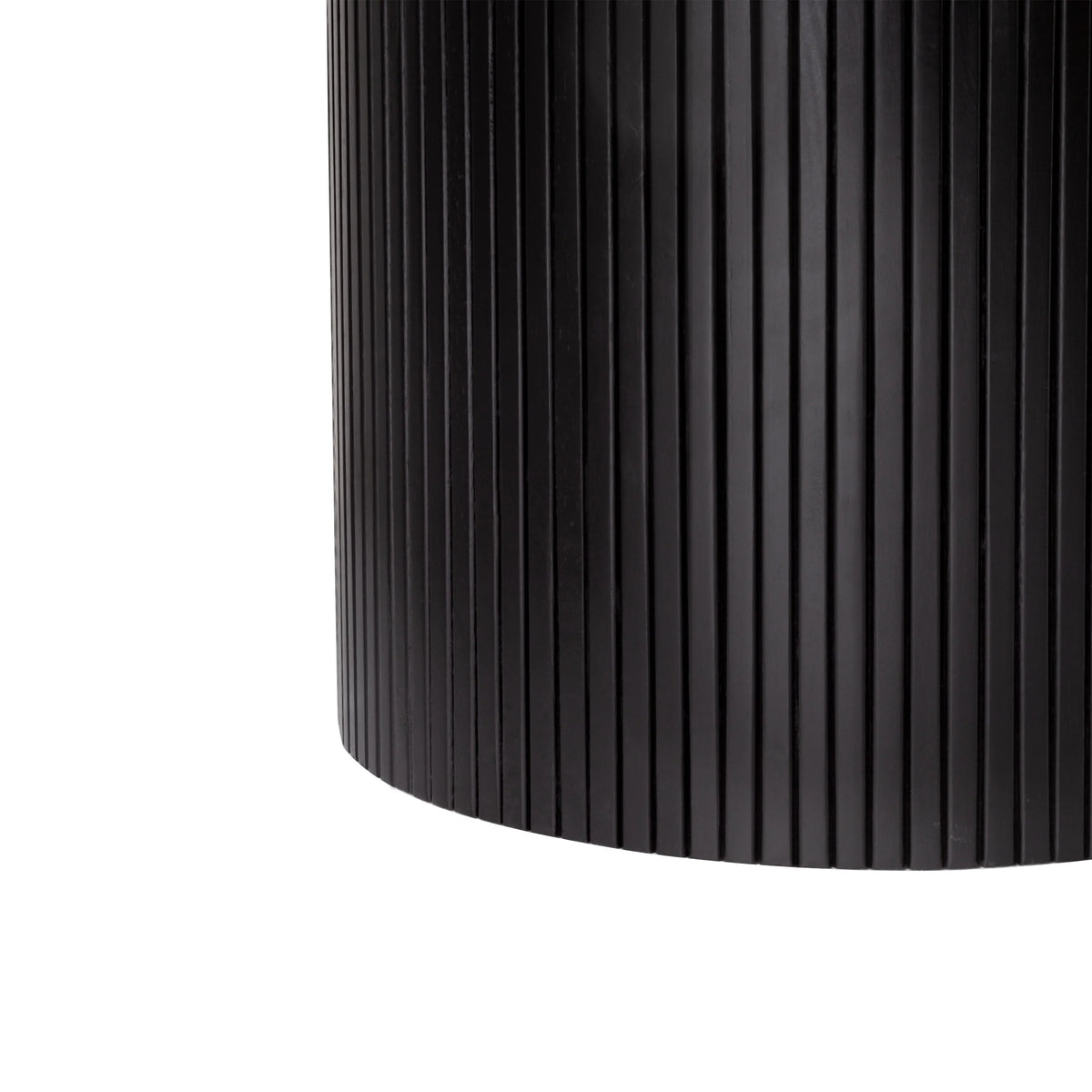 Black Round Coffee Table D21575