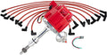 HEI Distributor, 8.0mm Spark Plug Wires, and Battery-Pigtail Harness Kit S498709