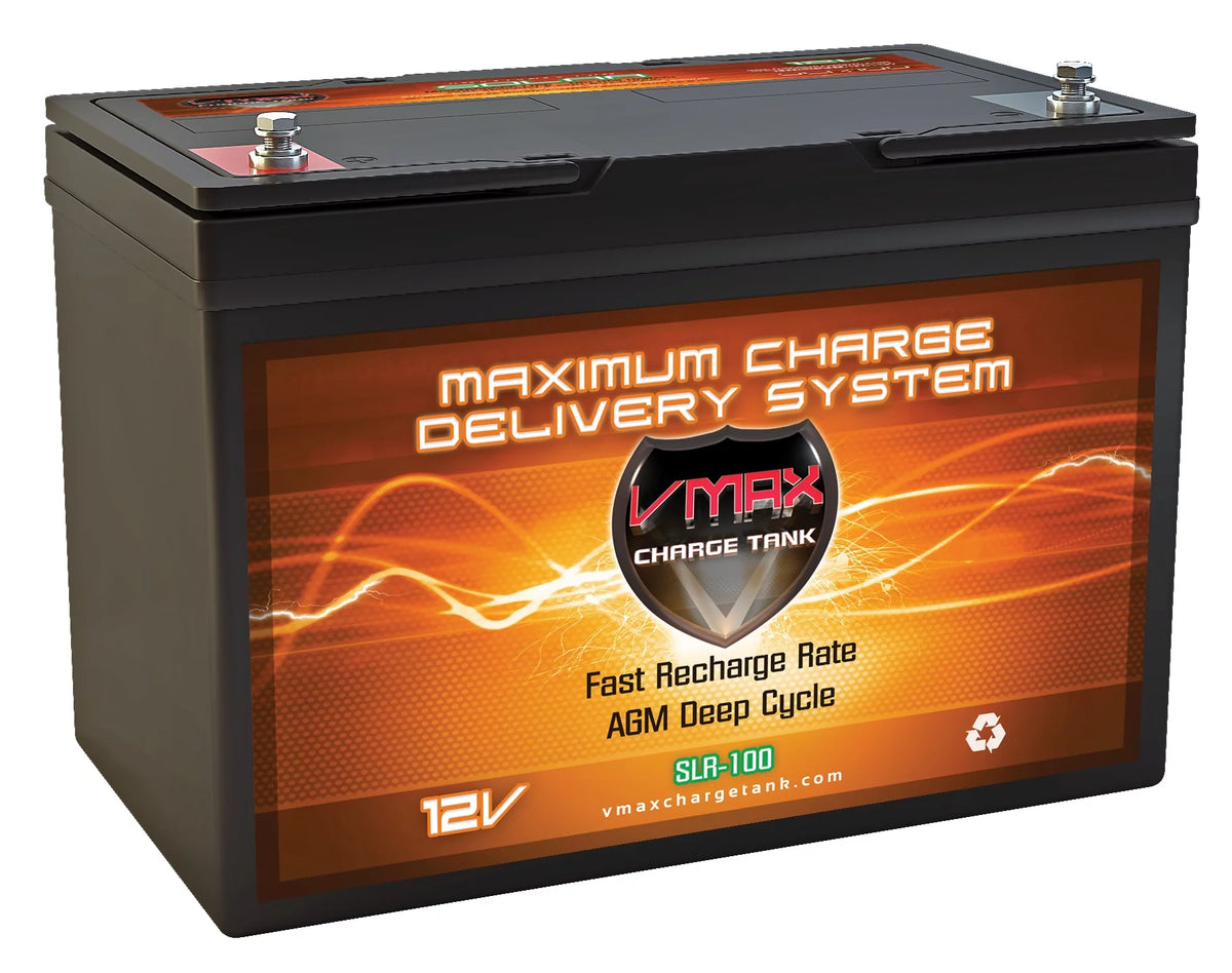 12 Volt Group 27 100Ah AGM Deep Cycle Battery F222