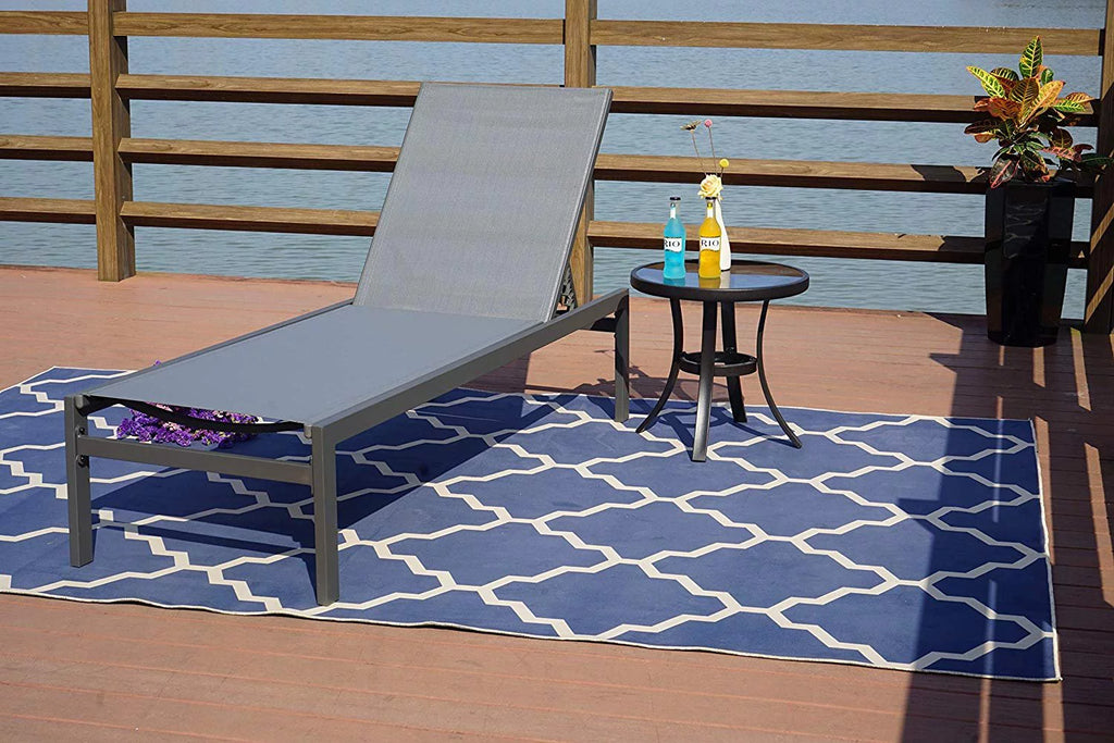 Aluminum Adjustable Chaise Lounge B894