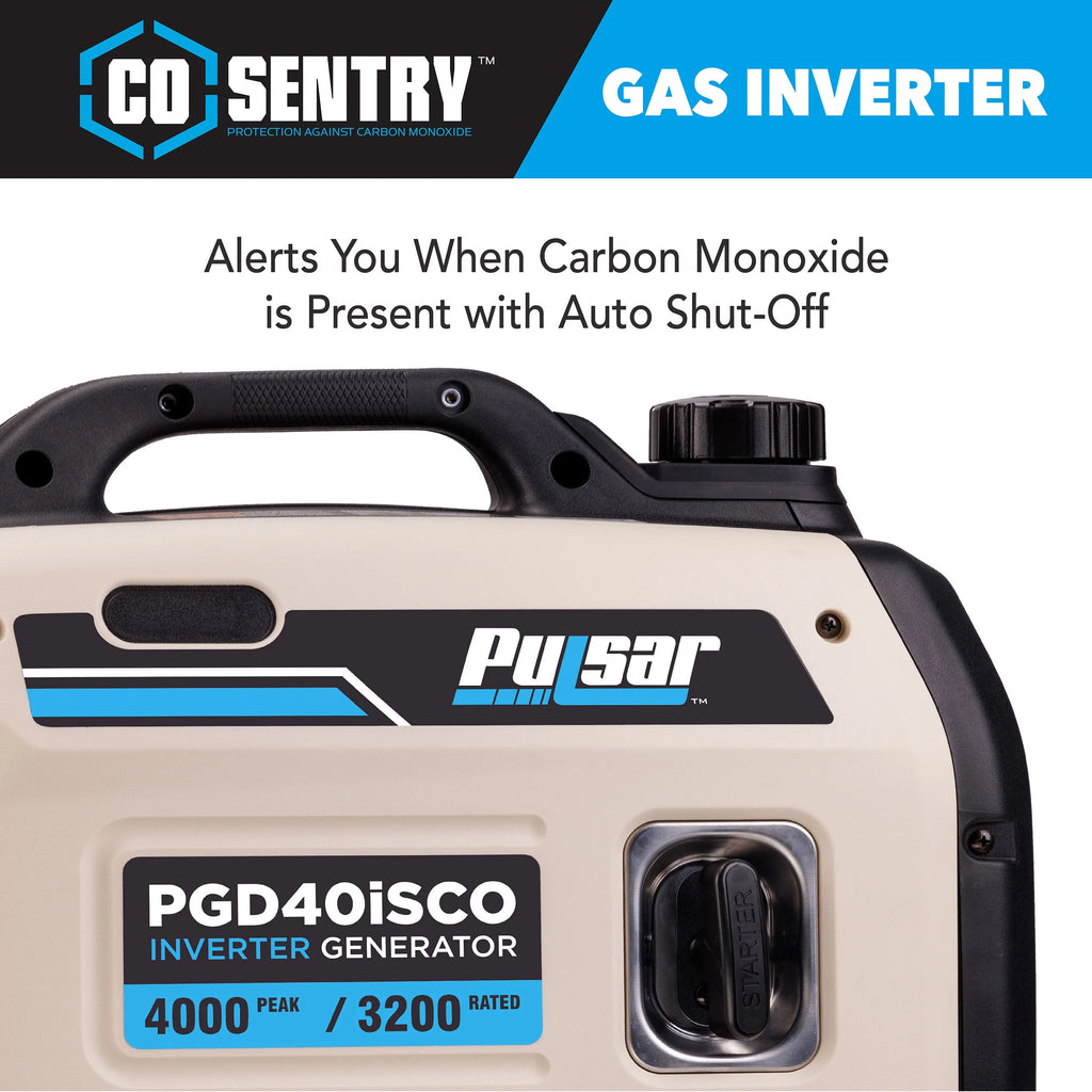 4000-Watt Super Quiet Gas Powered Inverter Generator N846