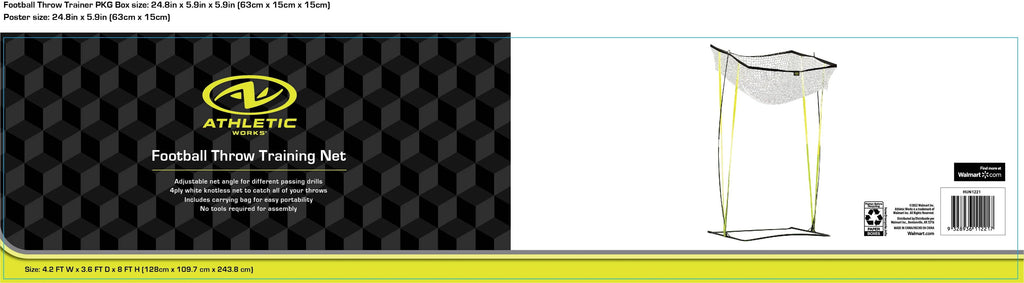 Football Throw Training Net P671