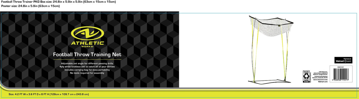 Football Throw Training Net P671