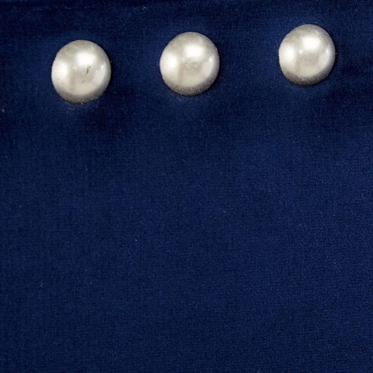 Blue Velvet King Size Upholstered Panel Bed C2369