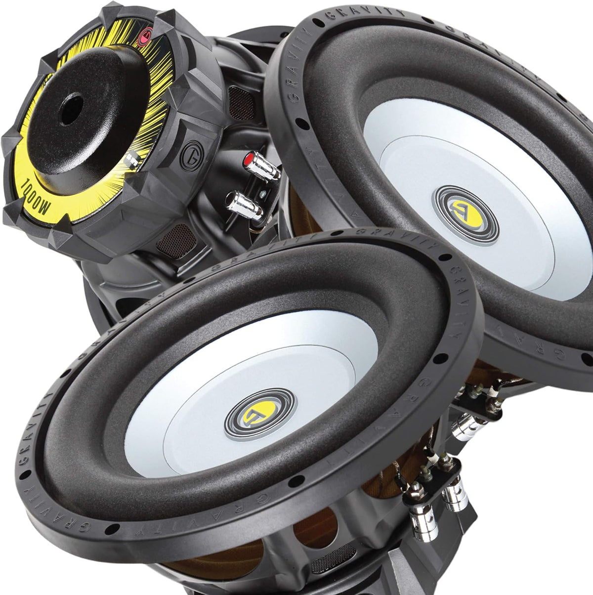 Pair of 10 Inch 2000 Watt Car Audio Subwoofer 4 Ohm A213350