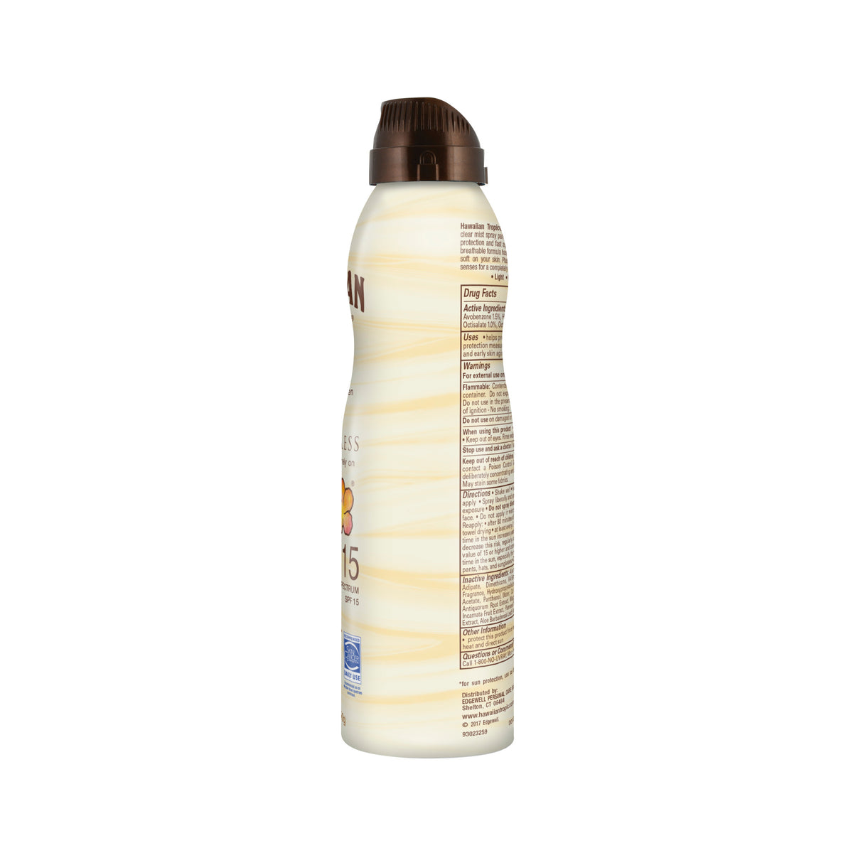 Clear Spray Sunscreen SPF 15, 6oz A458003