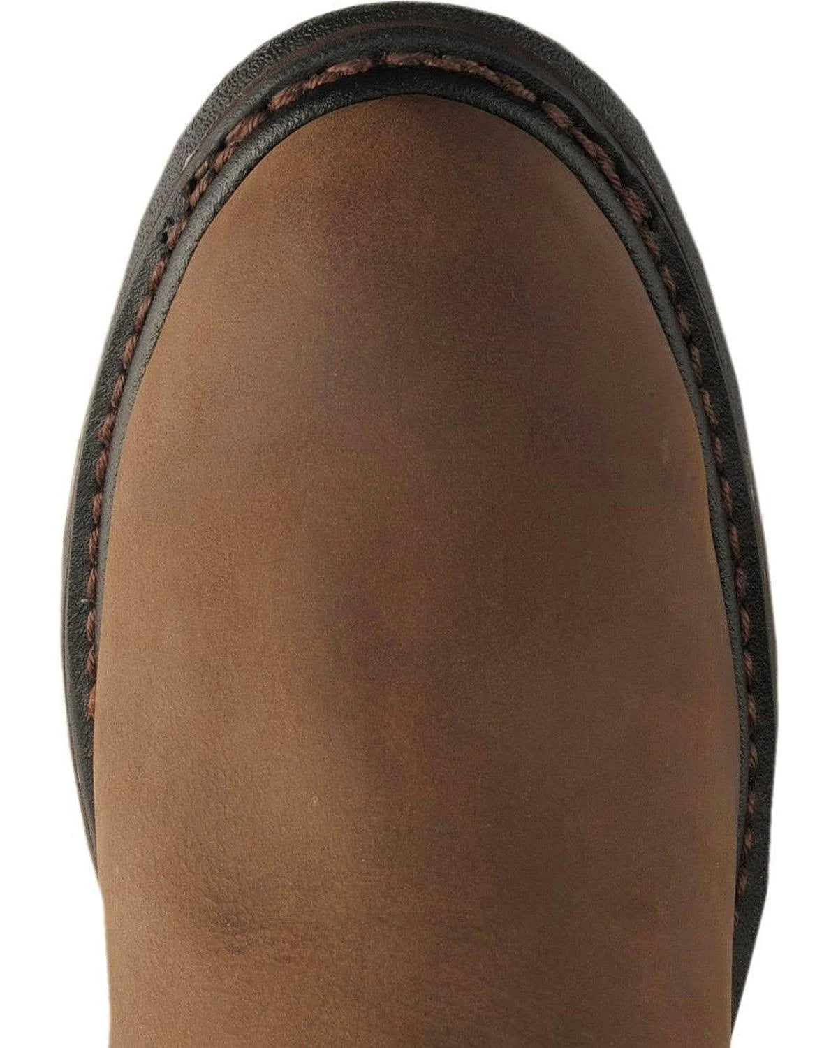Brown Pull-On Work Boots Z901022