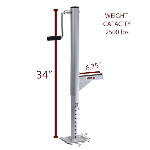 Universal Heavy-Duty Extended Range Quick Lift Field Jack - 26" to 36" Range, 2500 lbs. Capacity J951098