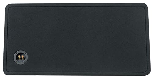 Dual 10" 2400w Car Subwoofers with Vented Sub Enclosure Box, 2 Ohm, Black X86071