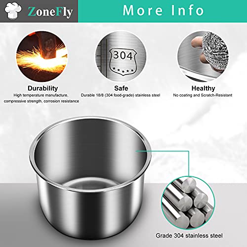 8Qt Stainless Steel Inner Pot X618454
