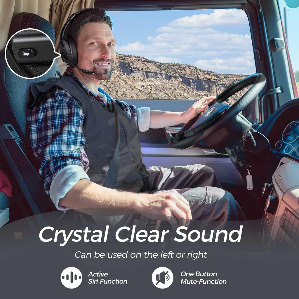 Bluetooth Headset with Microphone Noise Cancelling Wireless Headphone C6131