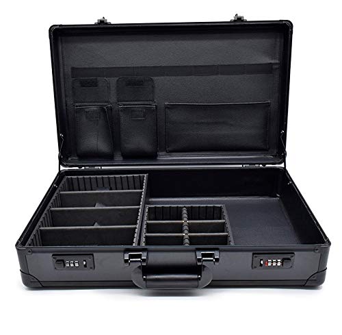 Matte Black Barber Case with Organizing Compartments N802