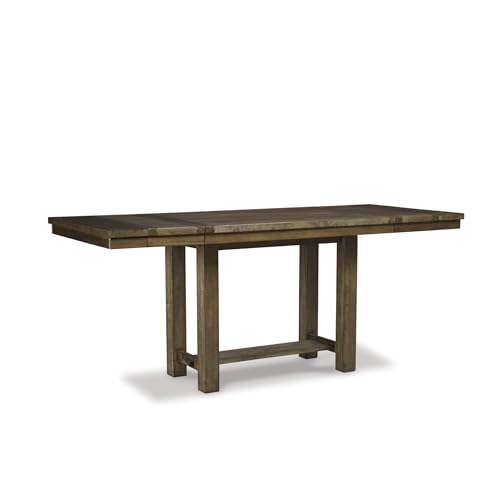 White Dining Extension Table with Trestle Base F70533
