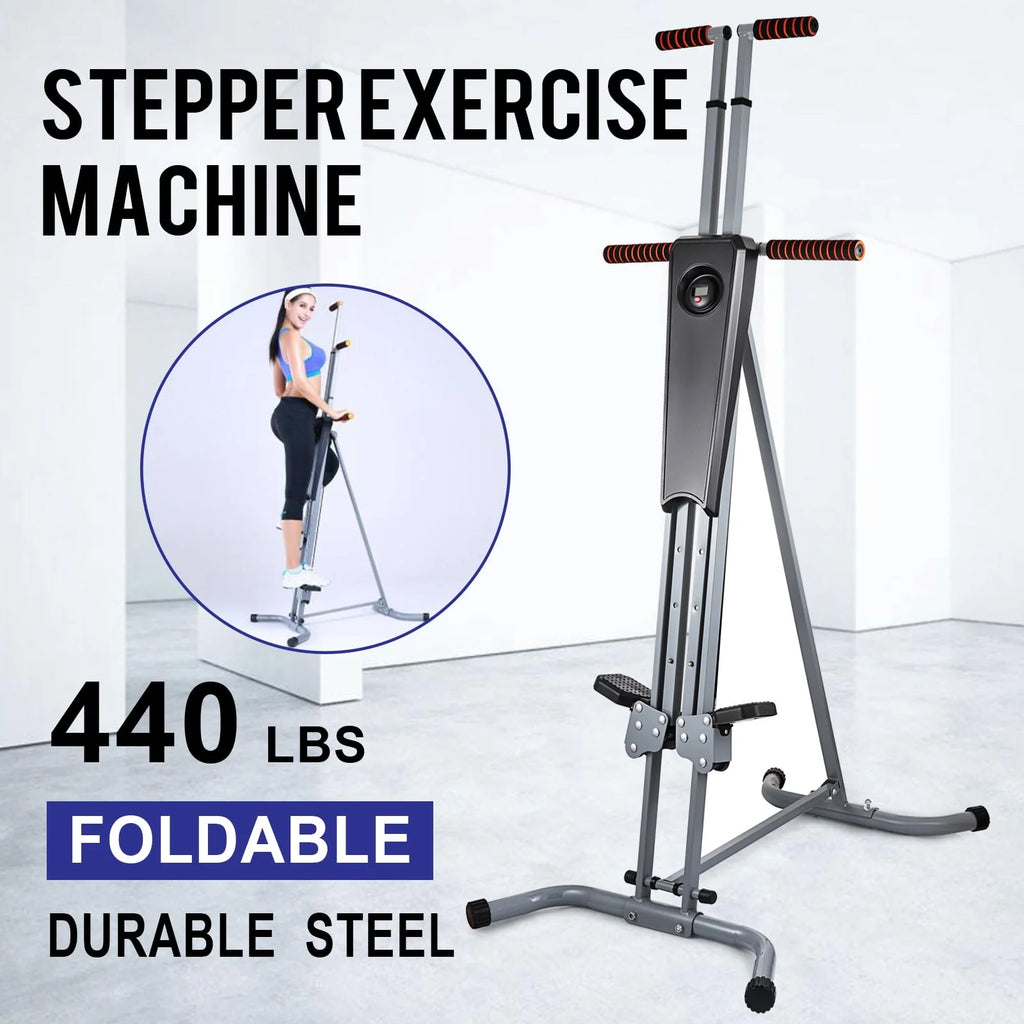 Folding Vertical Climber Stepper 2 in 1 R1079