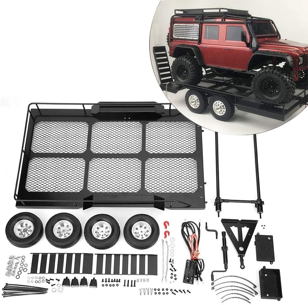 1/10 RC Car Trailer with Four Tires N289613