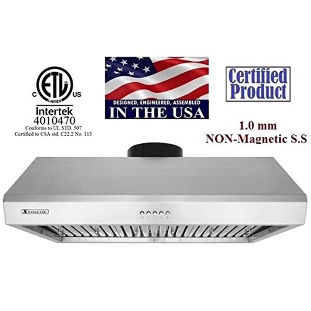 Non-Magnetic Under Cabinet Hood O136602