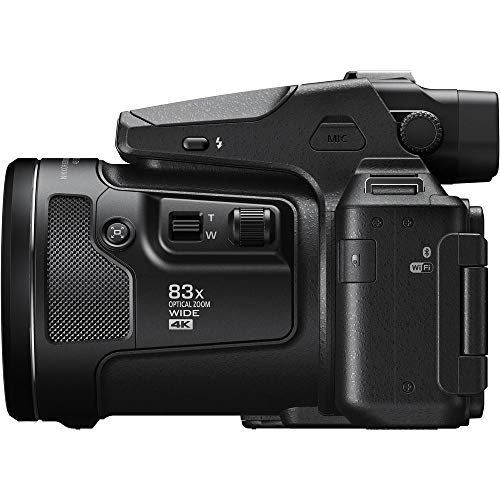 Black 16 MP Superzoom Digital Camera with 83x Optical Zoom I57228
