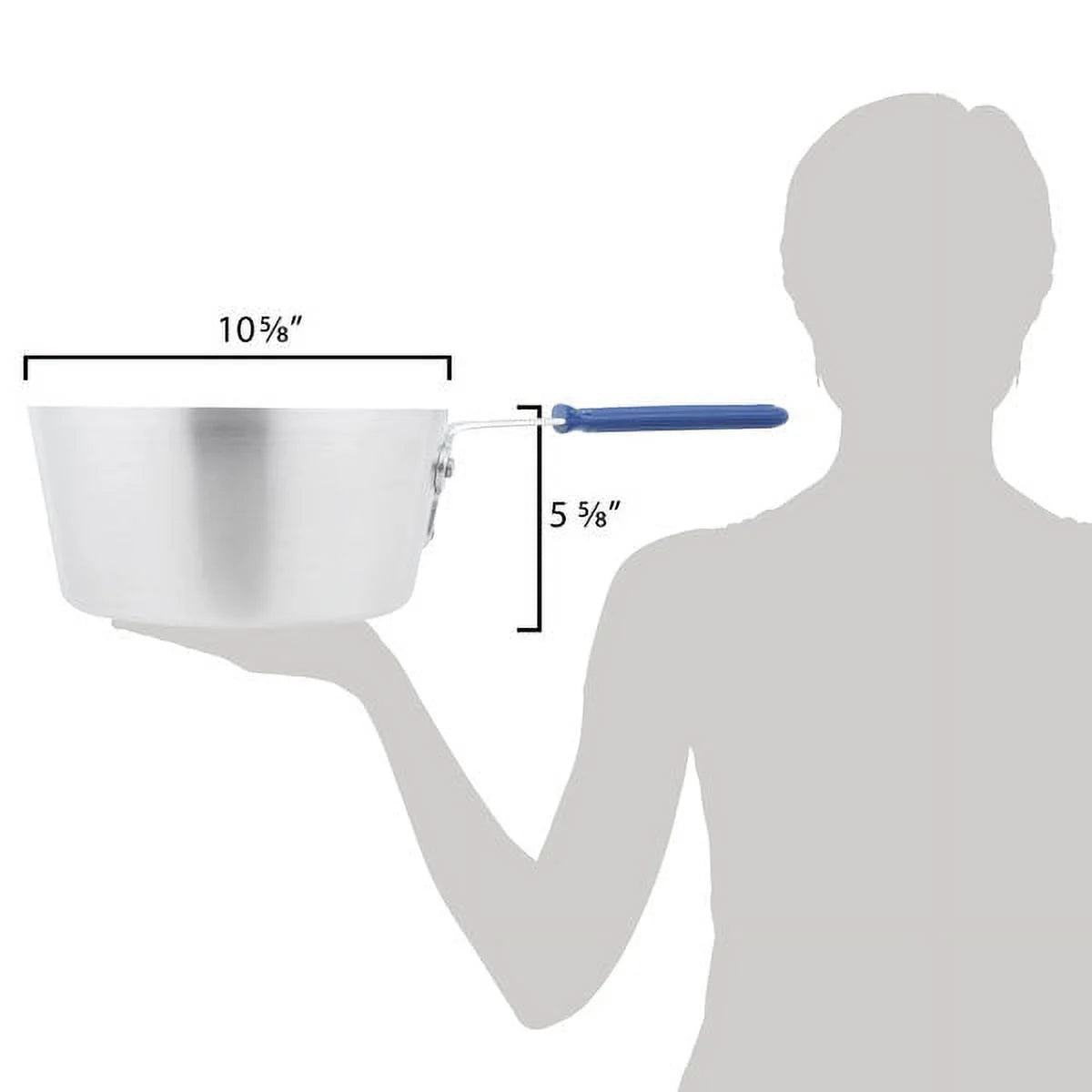 7 Quart Aluminum Sauce Pan X430624