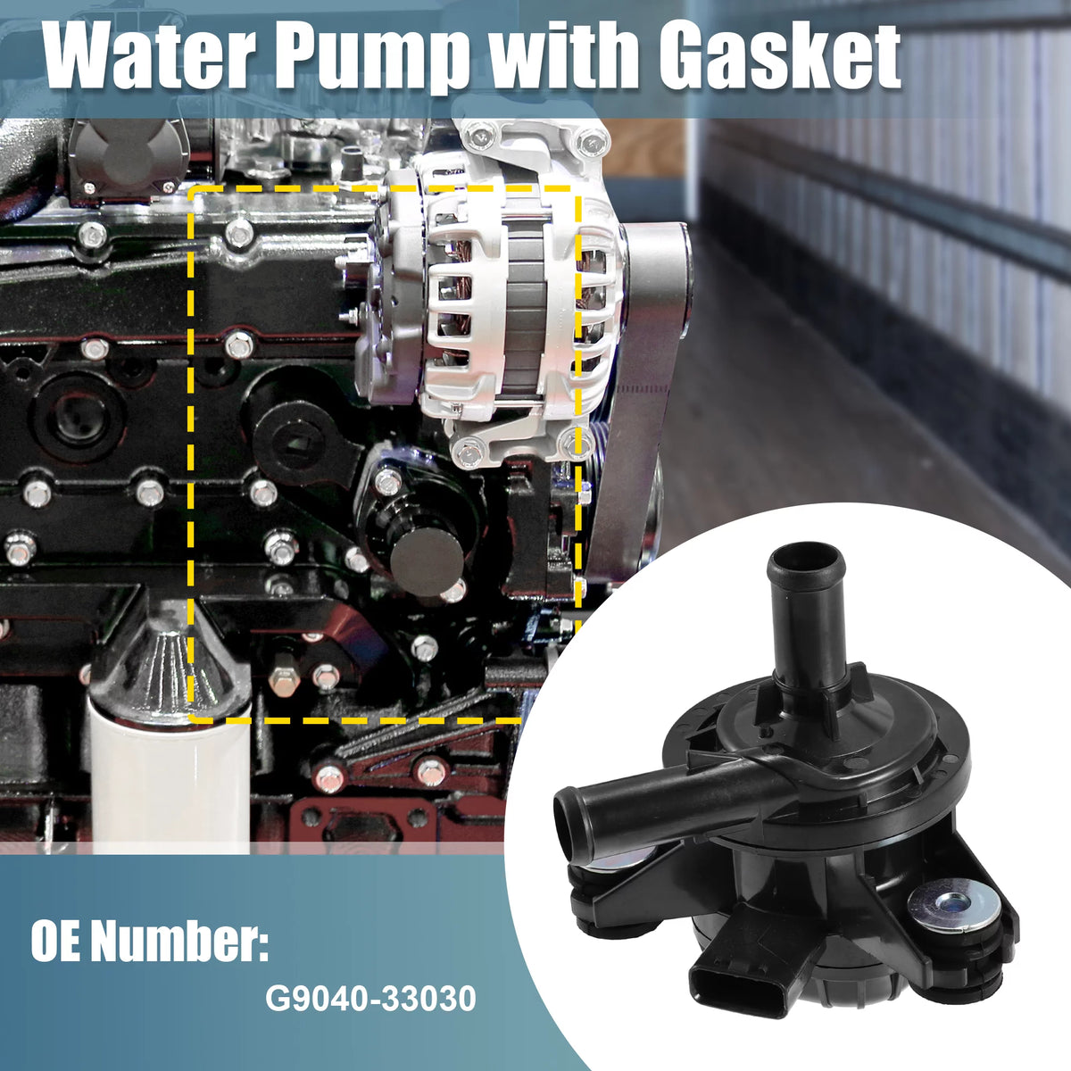 Car Drive Motor Inverter Cooler Water Pump Q209