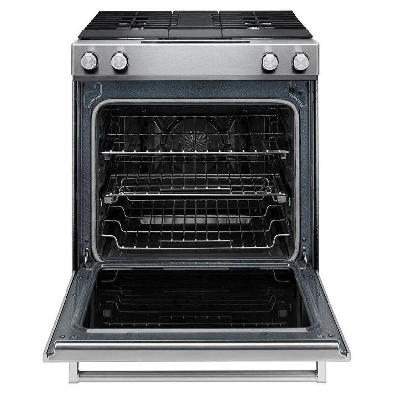6.4 cu. ft. Dual Fuel Slide-In Range with Convection Oven Stainless Steel G1387