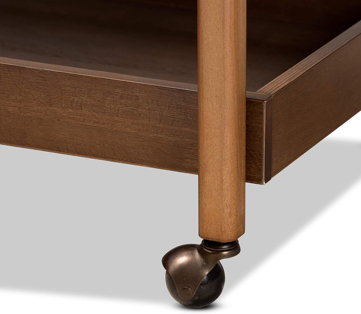 Walnut Brown Trolleys and Carts X75105