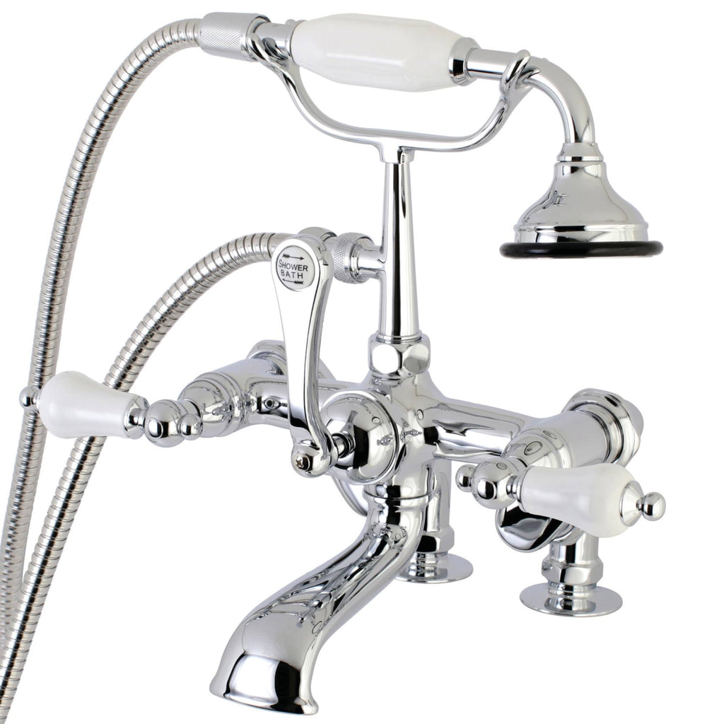Chrome Clawfoot Tub Faucet with Hand Shower P429299