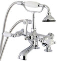 Chrome Clawfoot Tub Faucet with Hand Shower P429299