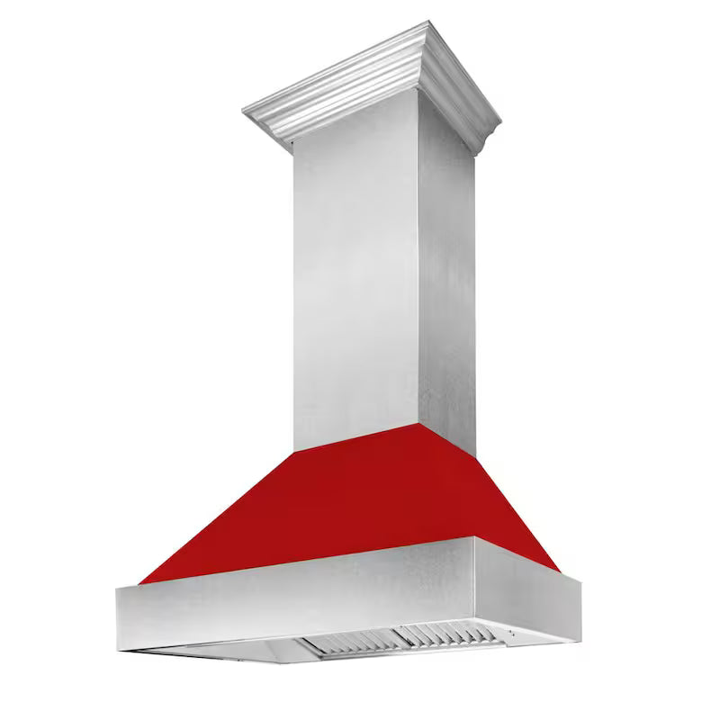 30 in. 400 CFM Ducted Wall Mount Range Hood Y118