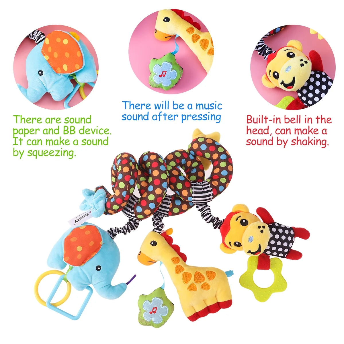 Spiral Plush Toy L354