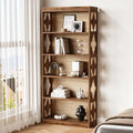 69.9" 5-Tier Vintage Bookshelf A296