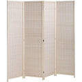 Natural Bamboo 6 Panel Room Divider O373196