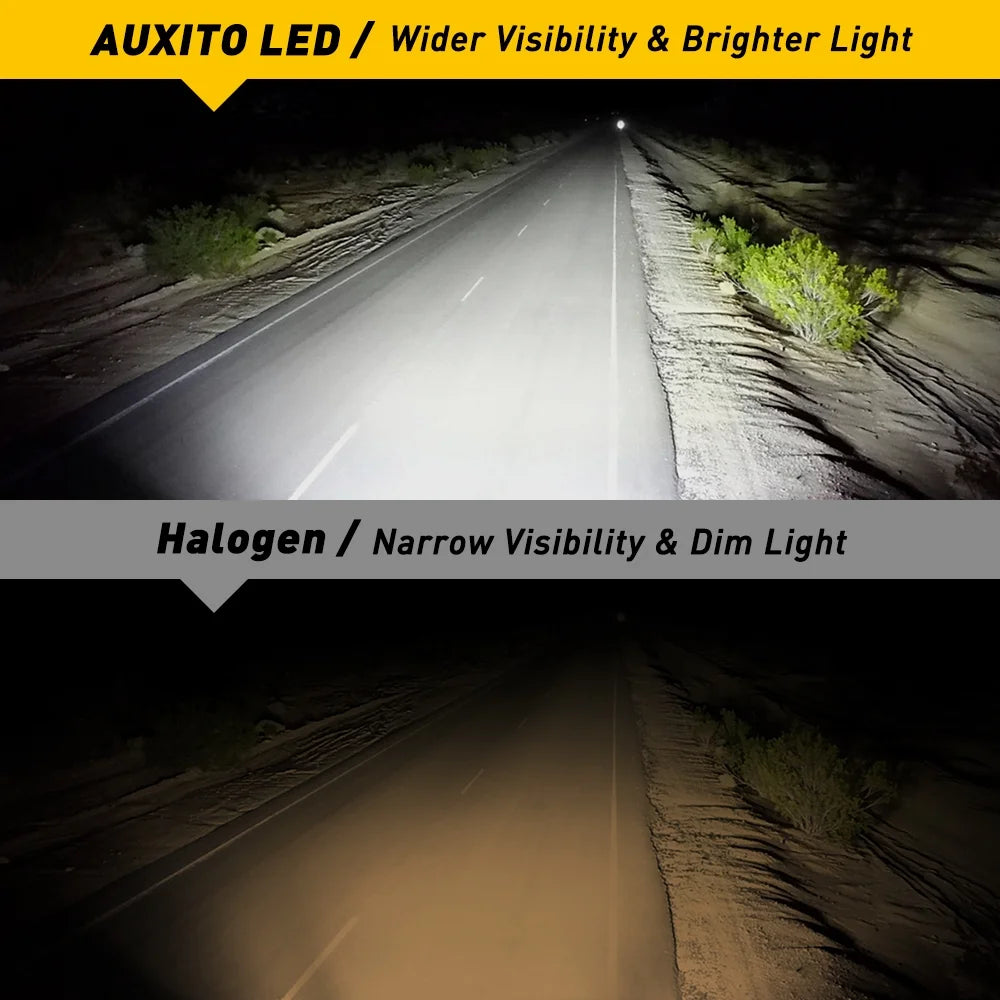 9012 LED Headlight Bulb 6500K Cool White Pack of 2 N61760